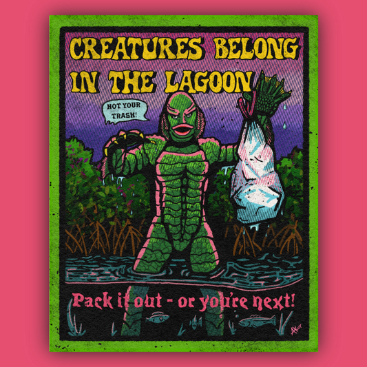 Creatures Belong in the Lagoon